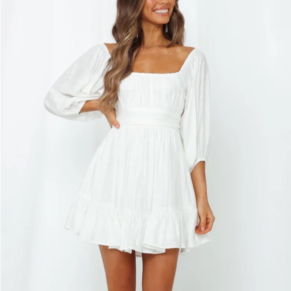 Hello Molly This is Espionage White Dress